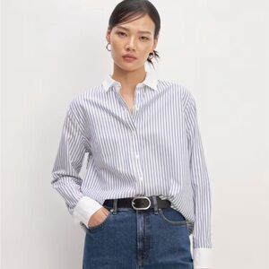 Everlane striped button down